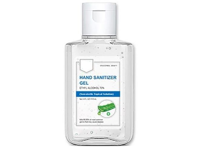 Βασισμένο στο οινόπνευμα Sanitizer 0 χεριών 60ml αντιβακτηριακό