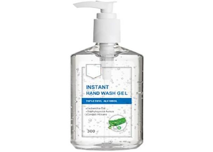 Διαφανές αντιβακτηριακό Sanitizer 0 χεριών ενηλίκων
