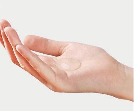 Διαφανές αντιβακτηριακό Sanitizer 1 χεριών ενηλίκων